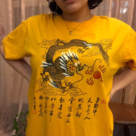 art dragon Other - Orange dragon t-shirt